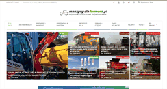 Desktop Screenshot of maszynydlafarmera.pl