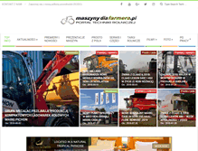 Tablet Screenshot of maszynydlafarmera.pl